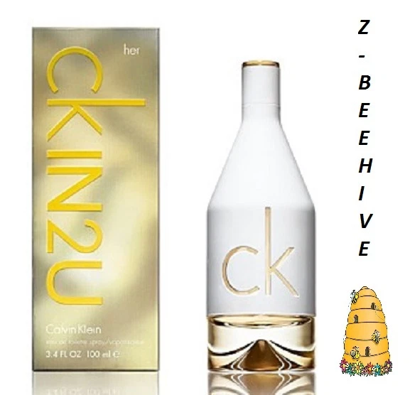 Novo na caixa Calvin Klein CKIN2U Eau de Toilette Spray, fl oz 3,4 Selado - Imagem 1 de 1