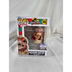 Funko Pop SDCC 2023 Hatching Raptor # 1442 Jurassic Park 30th Anniversary - Picture 1 of 5