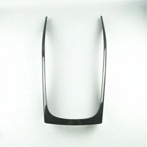 Para Audi A4 B8 2009-16 Color Fibra de Carbono Apoyabrazos Central Cambio de Marchas Cubierta Tapicería - Imagen 1 de 11
