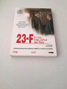 DVD "23-F EL DIA MAS DIFICIL DEL REY" 2DVD SERIE COMPLETA DIGIPACK SILVIA QUER L - Picture 1 of 2