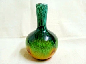 Vintage Ceramic Multicolor Vase Incense Aromatherapy Jar Flower Round Home Decor - Picture 1 of 6