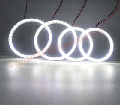 for BMW E81 E82 E87 E88 04-13 Xenon Headlight LED halo ring angel eye DRL lamp - Image 1 of 4