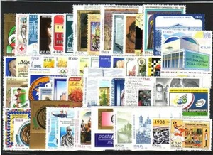 2008 italia repubblica Annata completa NO bf MNH - Imagen 1 de 1