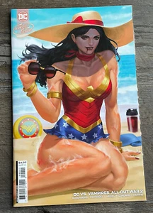 DC vs. VAMPIRES: ALL-OUT WAR #2 (EJIKURE SWIMSUIT VARIANT Cover) COMIC BOOK 2022 - Picture 1 of 8