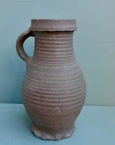 TOP Quality Antique German Siegburg stoneware jug, 13th Century Utrecht Gothic - Picture 1 of 8