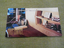 1996  STAR TREK FIRST CONTACT  ENTERPRISE CHASE CARD #E3  READY ROOM