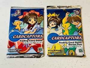 Juego de cartas coleccionables Upper Deck Cardcaptors 2001 (TCG) 1ª edición paquete de refuerzo 2x - Imagen 1 de 2