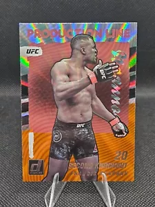 FRANCIS NGANNOU - Orange 2022 Donruss UFC Linea di produzione #6 - Foto 1 di 2