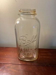 Vingae  1/2 Gallon BALL PERECT MASON Jar Bottom Marked #1 - Picture 1 of 4