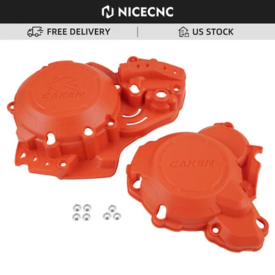 Engine Clutch & Ignition Guard Cover For KTM 250 300 EXC XC XC-W TPI 2020-2022 - Image 1 of 4