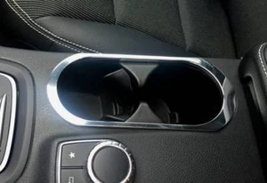 D Chrom Blende für Getränkehalter / Mercedes W246 - Aluminium poliert - Picture 1 of 3