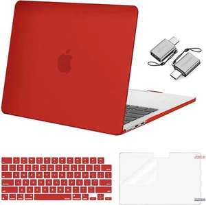 Case for 2024 2023 2022 MacBook Air+Screen/Keyboard Cover+2xType C USB Adapt - Picture 1 of 289