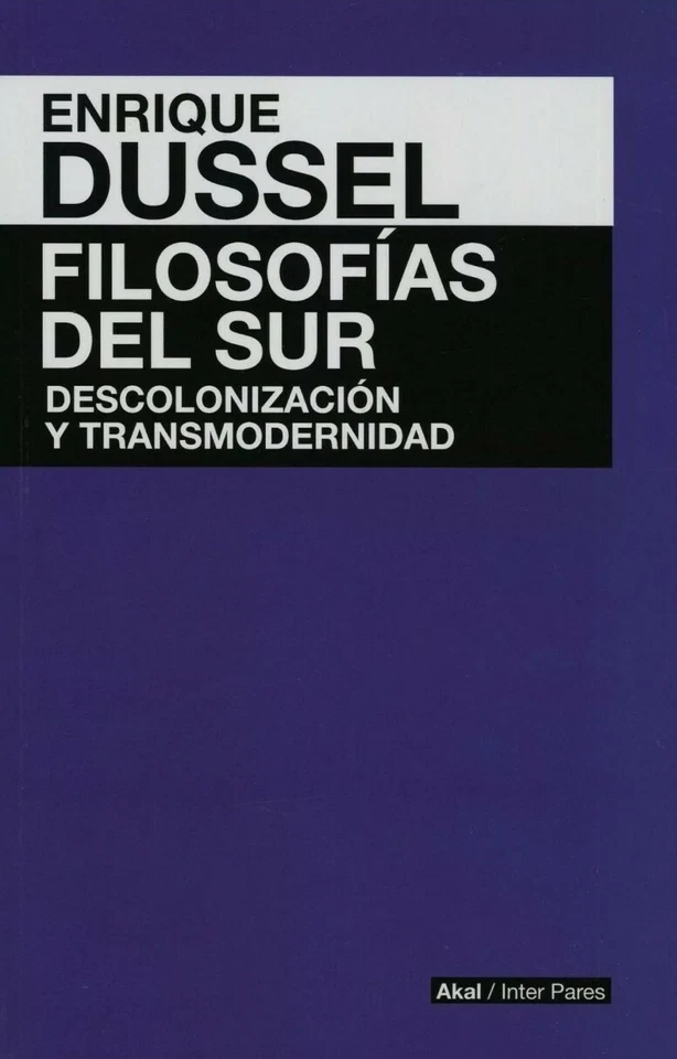 Filosofías del Sur by ENRIQUE DUSSEL Spanish Book - Image 1 of 1