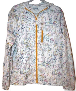 Columbia Jacke Herren M / Damen L Floral Windbreaker wasserdicht Kapuze Full Zip LN - Bild 1 von 6