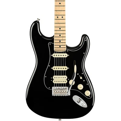 Fender American Performer Stratocaster HSS Maple Fingerboard Guitar Black - Image 1 of 4