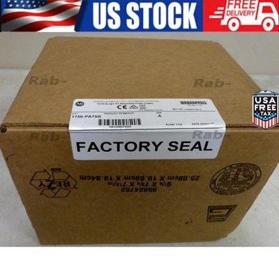 NEW AB 1756-PA75R Ser A ControlLogix AC Power Supply 1756PA75R - Image 1 of 4