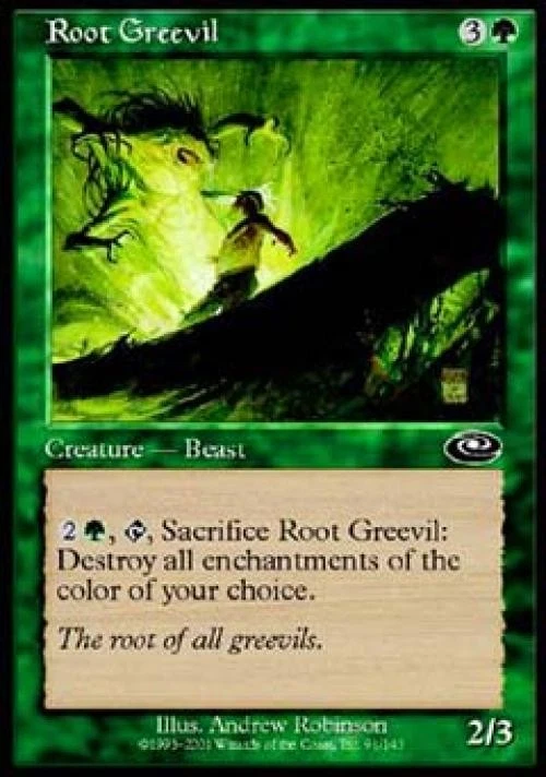 Root Greevil -Foil Medium Play MTG Planeshift - Image 1 of 1