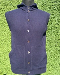1850$ Cashmere Brunello Cucinelli Light Vest Cardigan Sweater Slim Size 48 M - Picture 1 of 14
