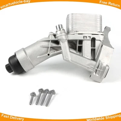 11428596283 Carcasa de filtro de aceite de motor de aluminio para BMW 330i 430i 530e 530i 17-20 Foto 1 de 4