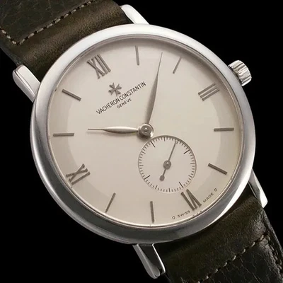Vacheron Constantin Patrimony semiplano 81160/000G esfera blanca 18K blanco #SU053 Foto 1 de 4