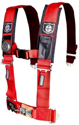 Pro Armor 4pt Harness - Red A114220RD 67-14220RD - Image 1 of 3