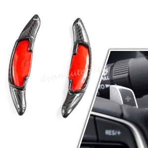 For Honda Accessories Real Carbon Fiber Steering Wheel Paddle Shifter Extension - Picture 1 of 8