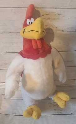 Vintage 1997 Looney Tunes Foghorn Leghorn 18" Plush Figure Warner Bros - Image 1 of 4