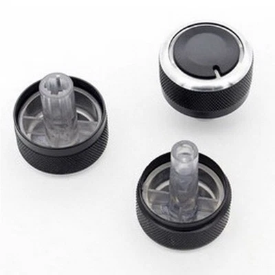 Set of 3 Switch Knob Climate Control Buttons Frame for Mazda 2 Demio 2007 2014 - Image 1 of 4