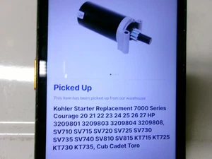 Starter For Kohler 7000 Series Heavy Duty Gear 20-27HP Courage KT715 3209801 - Picture 1 of 8