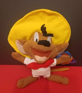 JUGUETE DE PELUCHE CON ETIQUETA LOONEY TUNES WARNER BROS SPEEDY GONZALEZ - Imagen 1 de 9