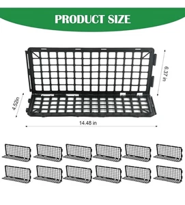 Bloqueador debajo del sofá 12 piezas, bloqueador debajo de la cama para mascotas juguetes barrera, muebles - Imagen 1 de 3