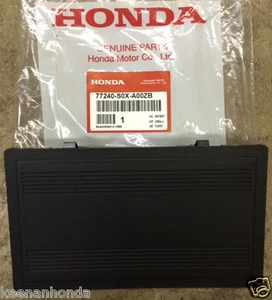 Cubierta de orificio de radio placa apagada doble DIN original OEM Honda 77240-S0X-A00ZB - Imagen 1 de 3