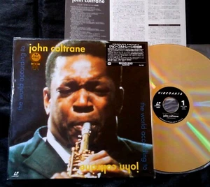JOHN COLTRANE THE WORLD ACCORDING TO 1990 JAPAN ORIG LASER DISC  - Bild 1 von 4