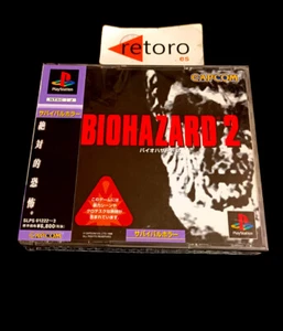 BIOHAZARD 2 RESIDENT EVIL 2 Sony Playstation PSX PS1 Play1 JAP Complete Capcom - Picture 1 of 3