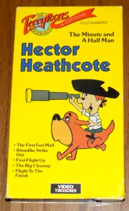 Hector Heathcote The Minute and A Half Man VHS Video Tape 6 Cartoons Animated - Picture 1 of 6