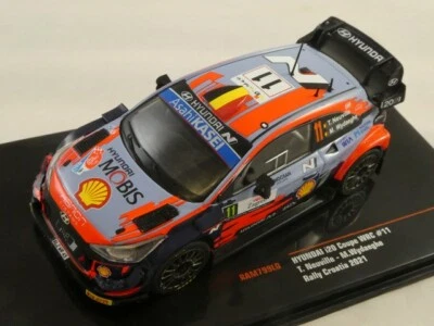 IXO Hyundai i20 Coupé WRC #11 Neuville Rally Croatia 2021 1/43 RAM799LQ - Immagine 1 di 3