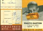 Pochette photos ancienne Kodak Plus - X 1950