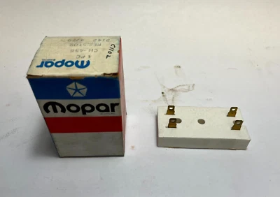 1970-1979 Chrysler Dodge Plymouth Cuda Windsor Ballast Resistor 3874767 NOS - Image 1 of 4