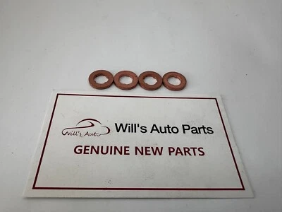 GENUINE BRAND NEW GASKET-INJECTOR SET 4EA HYUNDAI I30 4 CYL 1.6 L TD 2007-2018 - Image 1 of 4