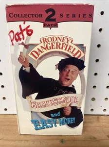 Back to School / Easy Money 2 Tape Set VHS 1996 Rodney **Buy 2 Get 1 Free** - Picture 1 of 3