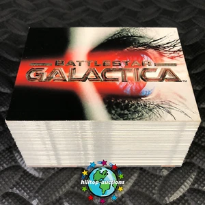 BATTLESTAR GALACTICA PREMIERE EDITION 72 KARTEN TRADING CARDS SET 2005 RITTENHOUSE - Bild 1 von 5