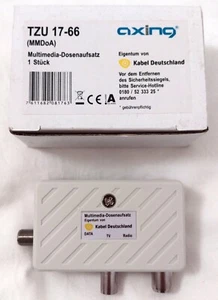 axing MMDoA Multimedia-Dosen-Adapter / Multimedia-Dosenaufsatz TZU 17-66 - Bild 1 von 5