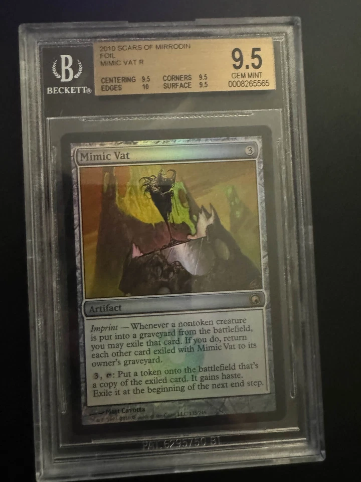 Mimic Vat Scars of Mirrodin Foil BGS 9.5, PSA 10 Equivalent, EDH classic - Image 1 of 1