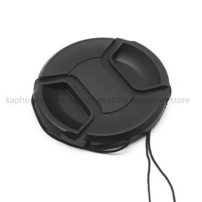 95mm Centre Pinch Front Lens Cap Universal Snap-on for Nikon Canon Sigma Lenses - Image 1 of 3