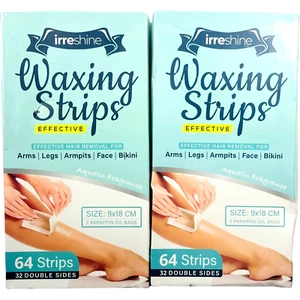 Wax Strips for Hair Removal, Body Wax Strips 64 Sealed - EX 08/25 - LOT of 2 - Picture 1 of 5
