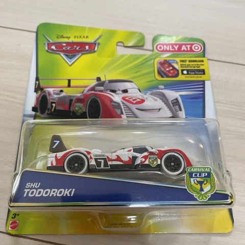 MATTEL CARS Shu Todoroki Mini Character Car Carnival Cup Limited checking out Cover
