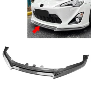 Front Bumper Splitter Spoiler Lip For Toyota 86 GT86 FT86 For Scion FR-S - Picture 1 of 7