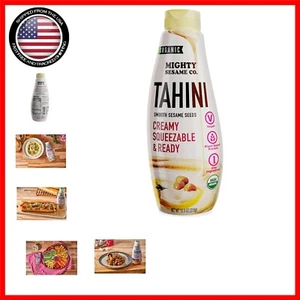 Squeezable Organic Tahini, & Keto-Friendly - Perfect for Dressings, 10.9oz - Picture 1 of 8