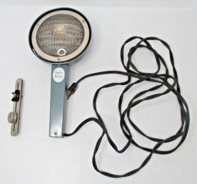 Vintage Smith-Victor L9 Movie Light GE Sealed Beam DWA Lamp Works Great Box - Image 1 of 4