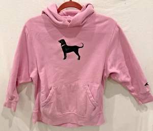 The Black Dog Hoodie Pink Youth  Size Large - Picture 1 of 6